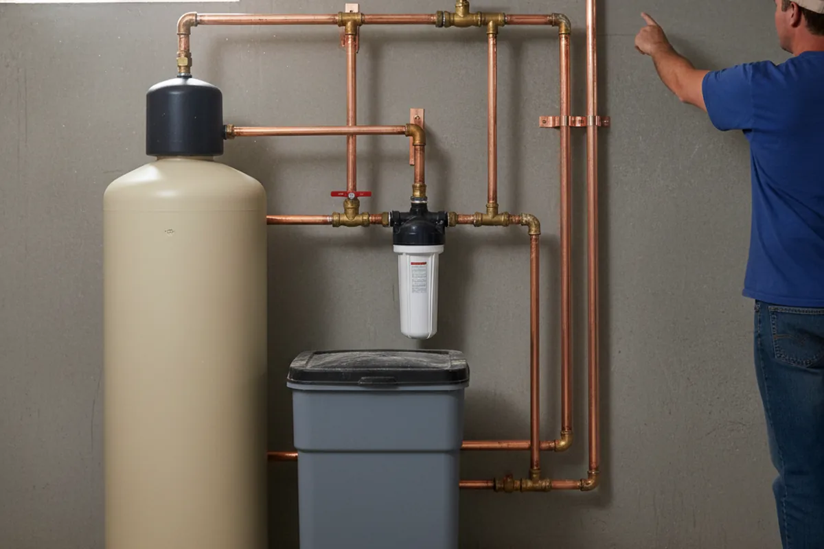 Whole-house water treatment system installed in Hurlburt Field